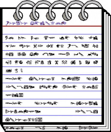 Mini Regular animated font preview