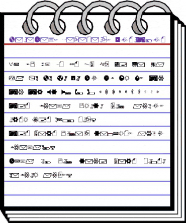 MiniPics Digidings animated font preview MiniPics Digidings animated font preview