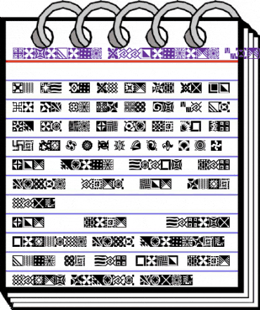 MiniPics Doohickies animated font preview MiniPics Doohickies animated font preview