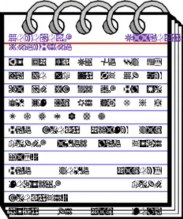 MiniPics DoohickiesToo animated font preview MiniPics DoohickiesToo animated font preview