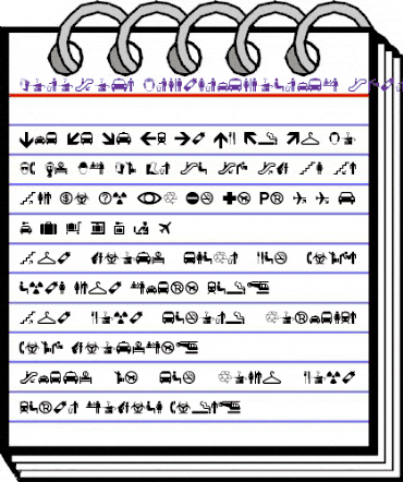 MiniPics International animated font preview MiniPics International animated font preview