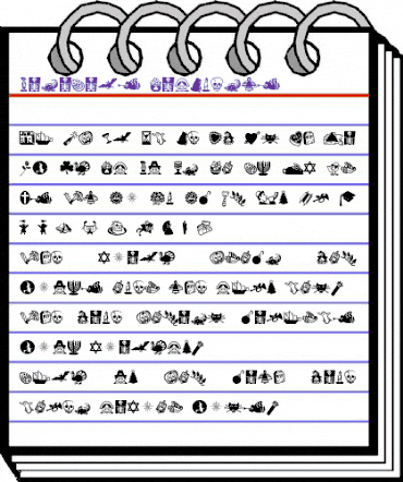 MiniPics LilEvents animated font preview MiniPics LilEvents animated font preview