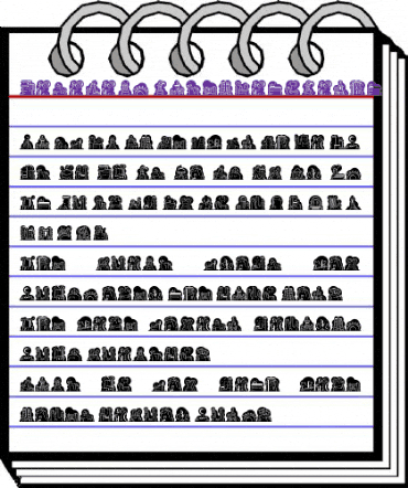 MiniPics NakedCityNight animated font preview MiniPics NakedCityNight animated font preview