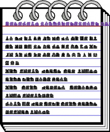 MiniPics NakedCityNight animated font preview MiniPics NakedCityNight animated font preview