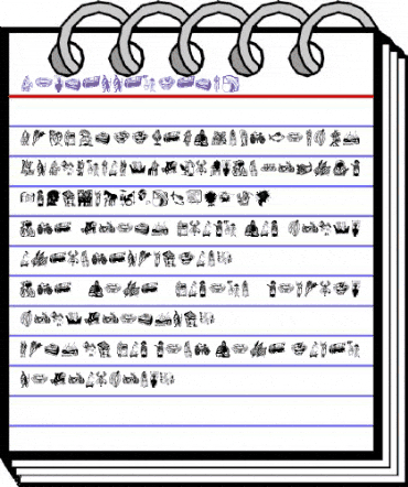 MiscellenDecO4 Regular animated font preview