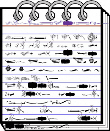 Mishka Ornaments Regular animated font preview Mishka Ornaments Regular animated font preview