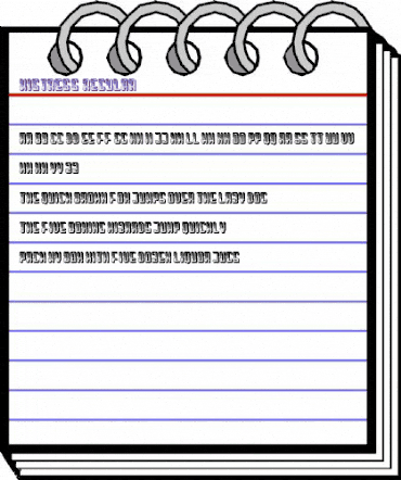 Mistress Regular animated font preview