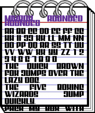 Mixbox Rounded Demo Rounded animated font preview Mixbox Rounded Demo Rounded animated font preview