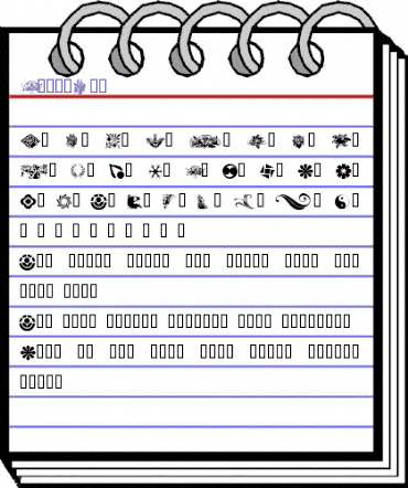 MixedBag Regular animated font preview