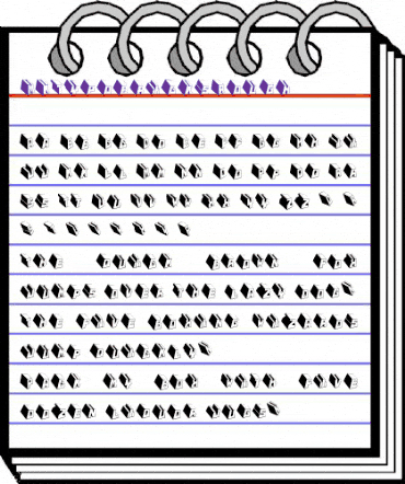 MKTypobricksRough Regular animated font preview