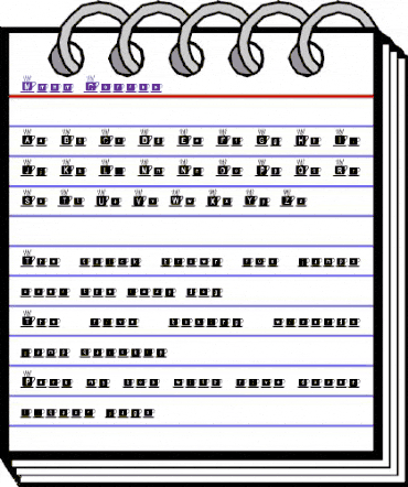 Mmmm Coffee Regular animated font preview