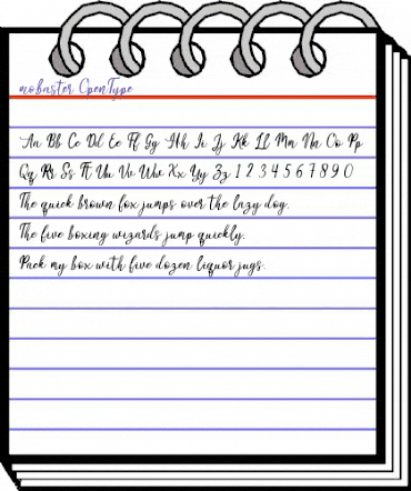 mobaster Regular animated font preview mobaster Regular animated font preview