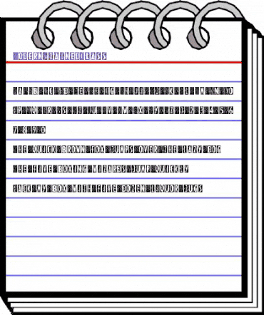 ModernStainedGlass Regular animated font preview ModernStainedGlass Regular animated font preview