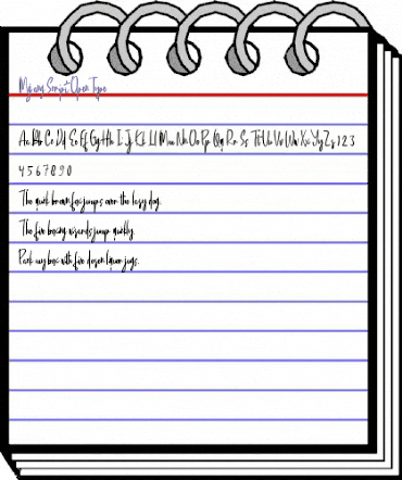 Mojang-Script Script animated font preview Mojang-Script Script animated font preview