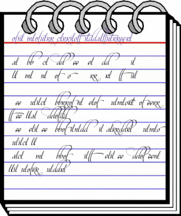 Mon Amour Script Ligatures Regular animated font preview