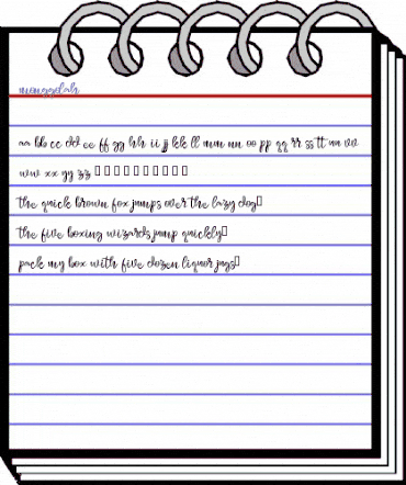 monggolah Regular animated font preview monggolah Regular animated font preview