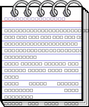 Monotype Sorts 2 Regular animated font preview