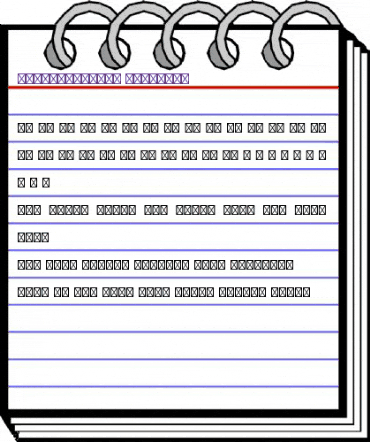 Monotype Sorts Regular animated font preview Monotype Sorts Regular animated font preview