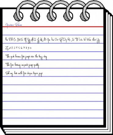 Monsieur Pomme Regular animated font preview