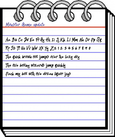 Monster Game Monster Game animated font preview Monster Game Monster Game animated font preview