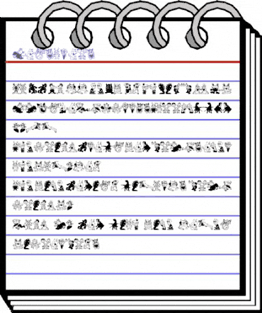 Monstrous Regular animated font preview