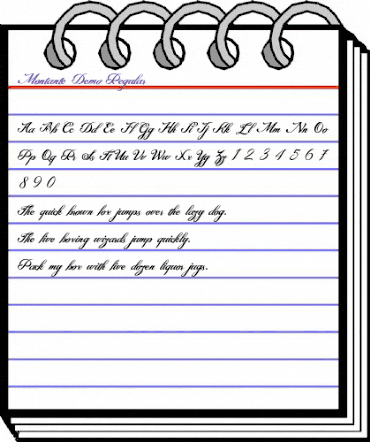 Montante Demo Regular animated font preview Montante Demo Regular animated font preview