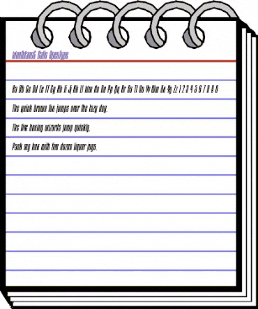 MontblancC Italic animated font preview MontblancC Italic animated font preview