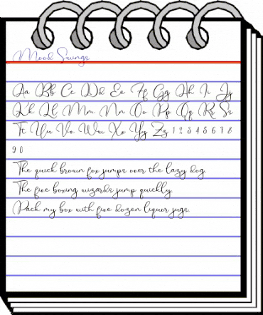 Mood Swings Regular animated font preview Mood Swings Regular animated font preview