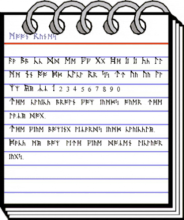 Moon Runes Regular animated font preview