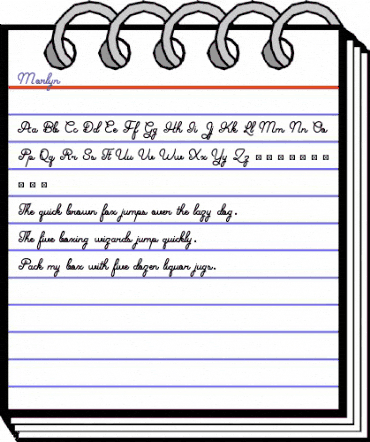 Morlyn Regular animated font preview Morlyn Regular animated font preview