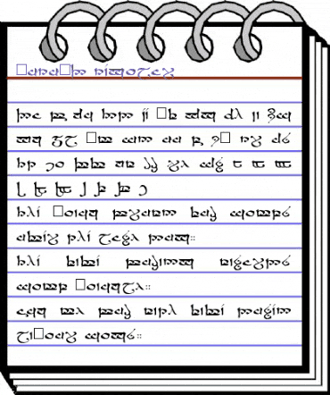 MOROMA Regular animated font preview