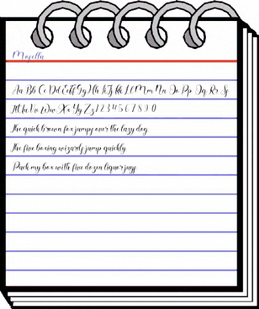 Mosella Regular animated font preview Mosella Regular animated font preview