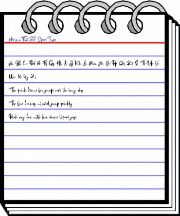 Mosem FREE Regular animated font preview Mosem FREE Regular animated font preview