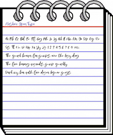 Moskova Regular animated font preview Moskova Regular animated font preview