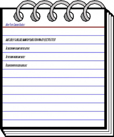 Movie Poster Condensed BoldItalic animated font preview Movie Poster Condensed BoldItalic animated font preview