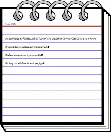 MovieNite Regular animated font preview MovieNite Regular animated font preview