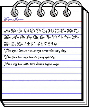 MoxyRoxie Regular animated font preview MoxyRoxie Regular animated font preview