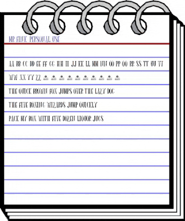 Mr Fink Regular animated font preview Mr Fink Regular animated font preview