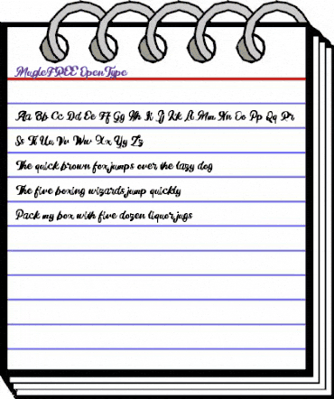 Mugle FREE Regular animated font preview Mugle FREE Regular animated font preview