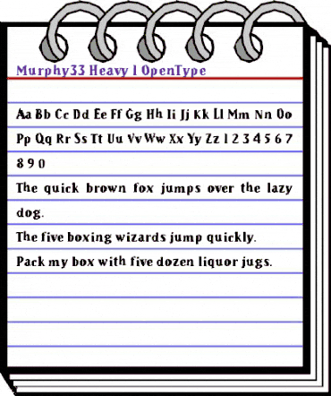 Murphy33 Heavy animated font preview Murphy33 Heavy animated font preview