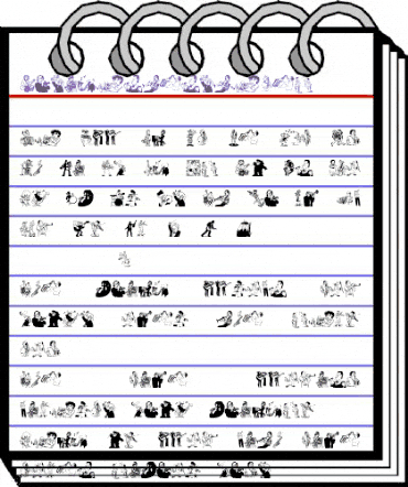 Musikantenstadel Regular animated font preview