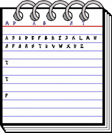 My Dutsky Art Graffiti animated font preview