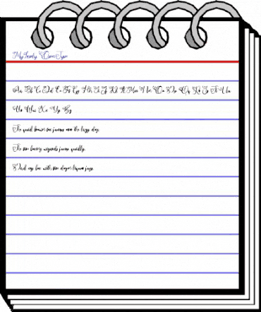 My Lovely Regular animated font preview My Lovely Regular animated font preview