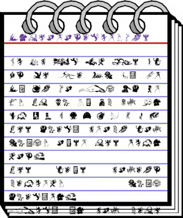 MythologicalsOne Regular animated font preview MythologicalsOne Regular animated font preview