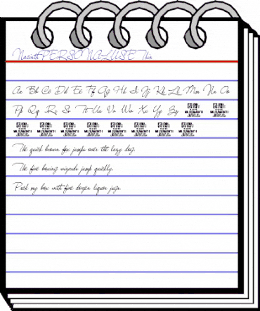 Nacinth PERSONAL USE Thin animated font preview Nacinth PERSONAL USE Thin animated font preview