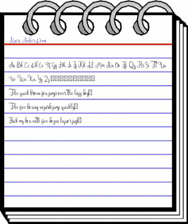 Nairi Amber Demo Regular animated font preview