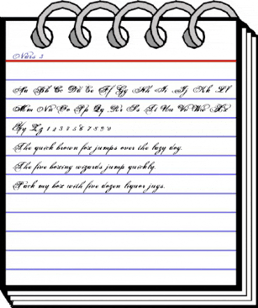 Nars 3 Regular animated font preview