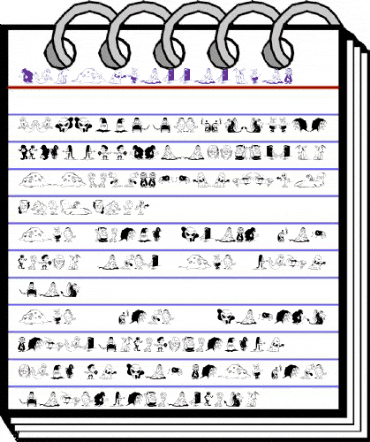 NastyHorrorShow Regular animated font preview