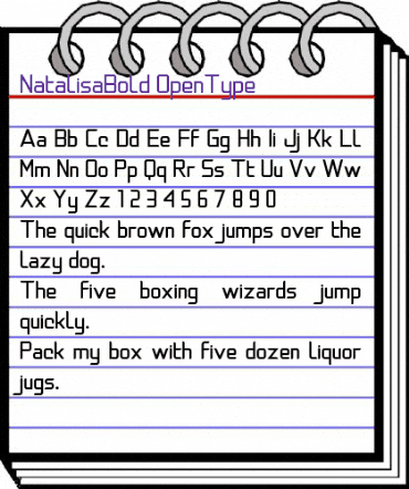 Natalisa Bold Demo Bold animated font preview Natalisa Bold Demo Bold animated font preview