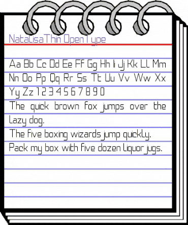 Natalisa Thin Demo Thin animated font preview Natalisa Thin Demo Thin animated font preview
